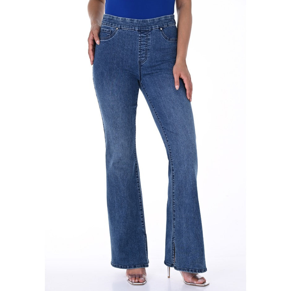 Jean tulippe - Taille : XSMALL - Couleur : Bleu