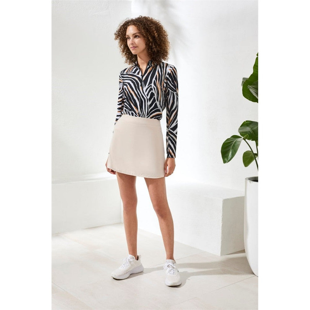 Jupe-culotte à enfiler avec poches