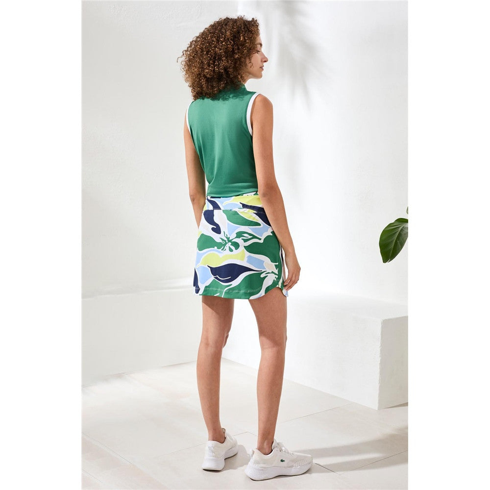 Jupe-culotte à enfiler imprimé floral