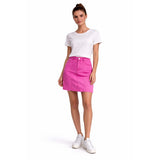 Jupe-culotte courte - Taille : 29 - Couleur : Fuschia