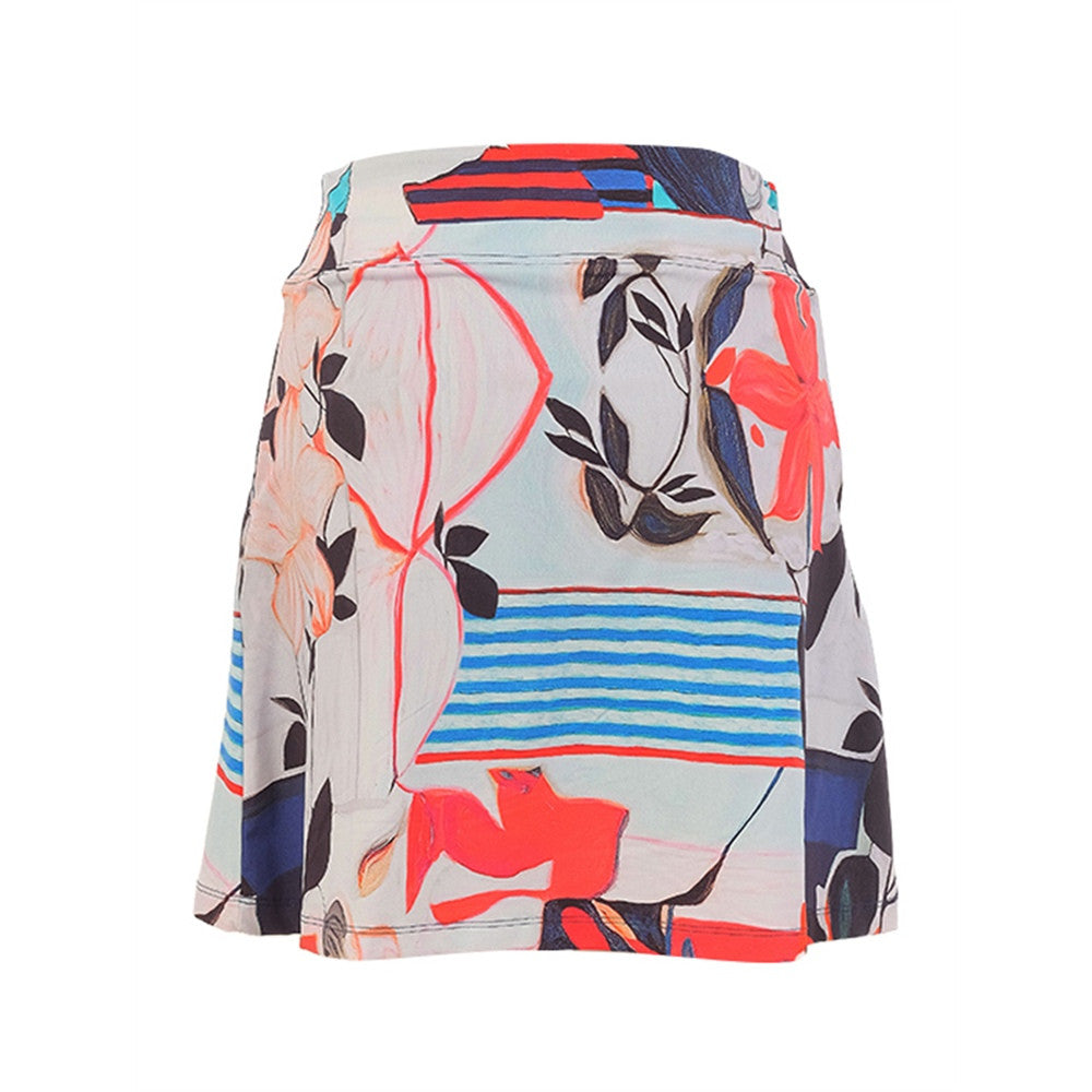 Jupe-culotte imprimée