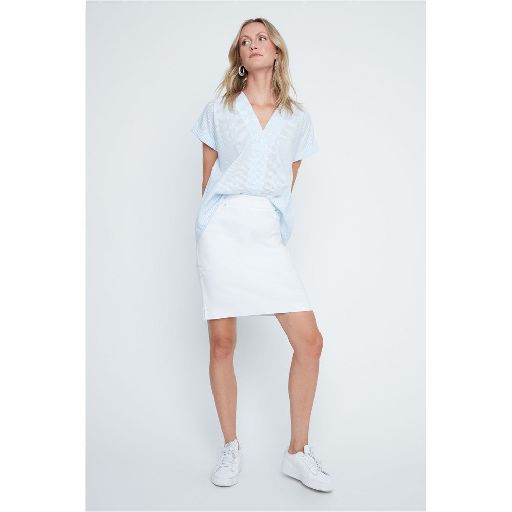 Jupe-culotte taille à enfiler