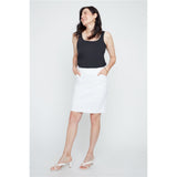 Jupe-culotte taille à enfiler