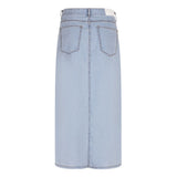 Jupe en denim avec détails & strass