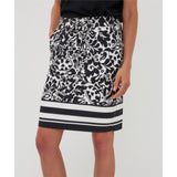 Jupe imprimée - Taille : SMALL - Couleur : Noir/Blanc