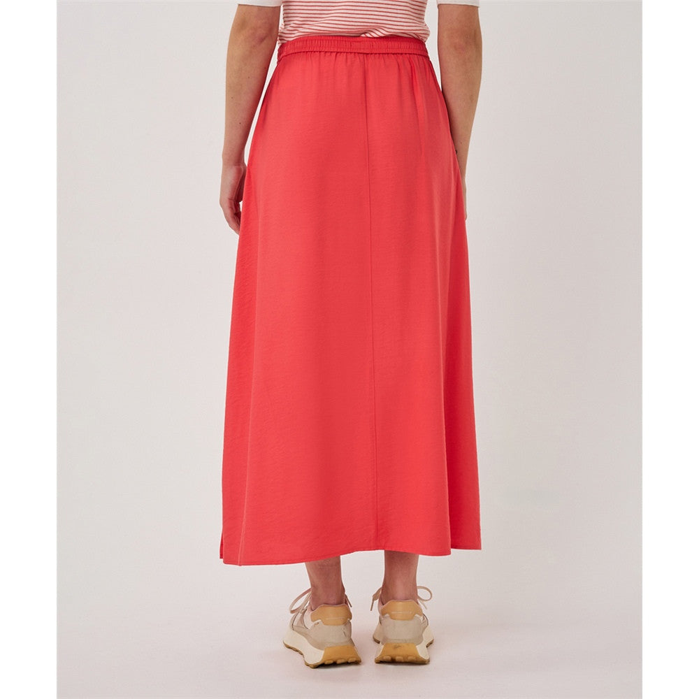 Jupe longue à taille élastique