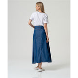 Jupe longue en denim
