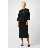 Jupe midi en tricot pull