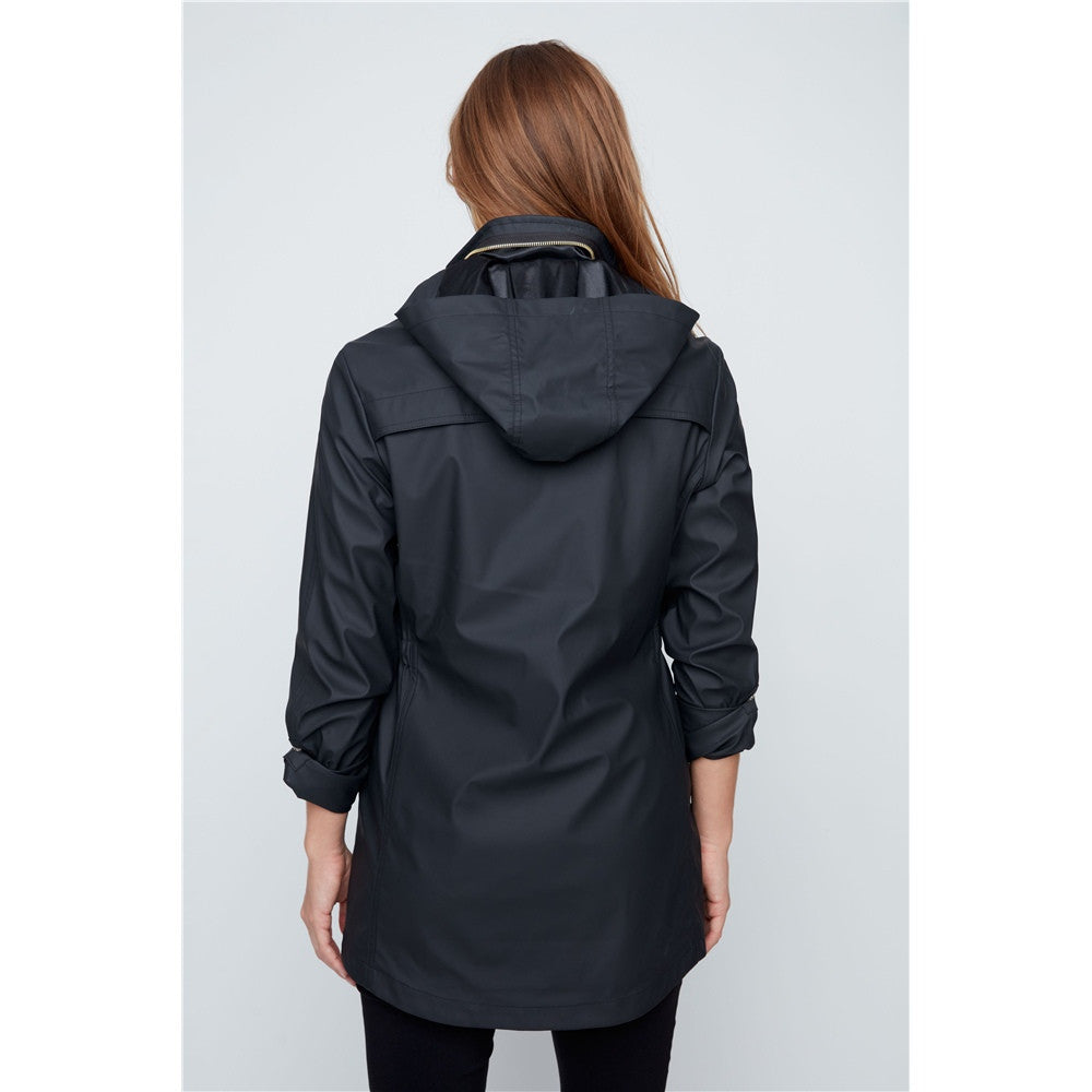 Manteau imperméable avec capuchon