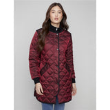Manteau tissu matelassé