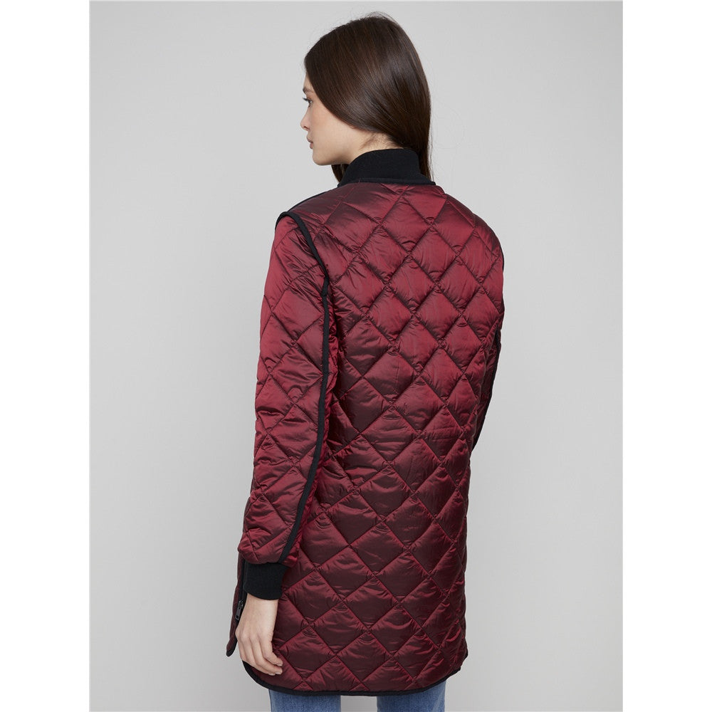 Manteau tissu matelassé