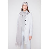 Monroe | Manteau long à boutons - Taille : XSMALL - Couleur : Gris