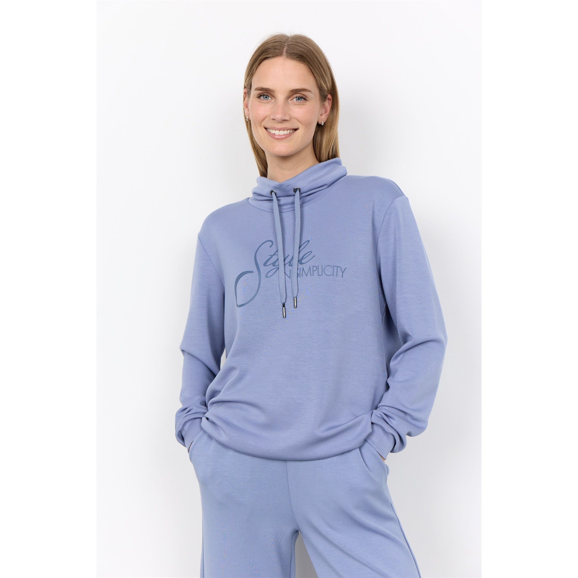 Nola | Chandail détente en modal - Taille : XSMALL - Couleur : Bleu