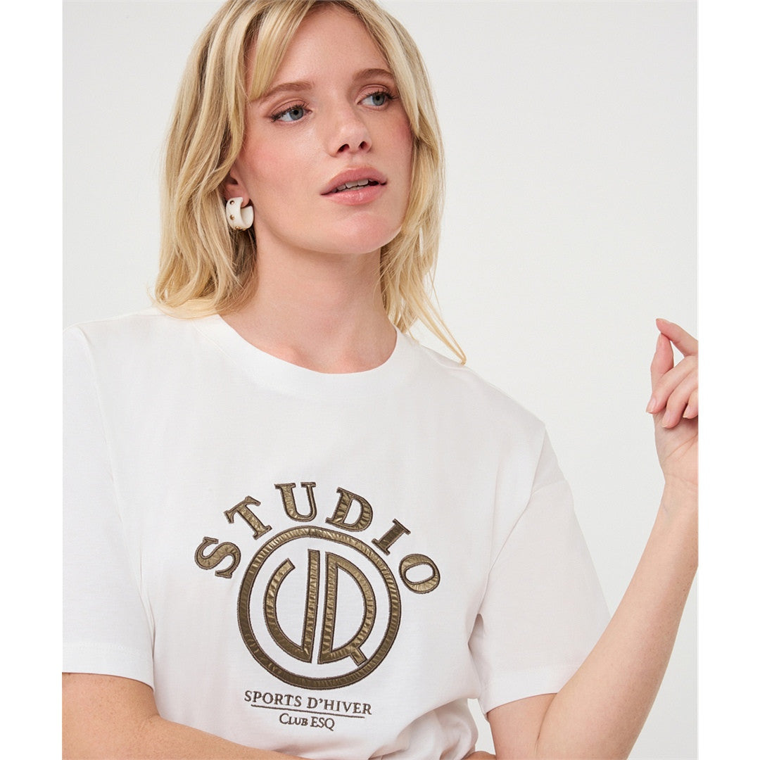 Odessa | T-shirt Studio - Taille : XSMALL - Couleur : Blanc cassé