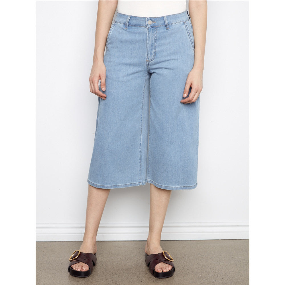 Pantacourt en denim
