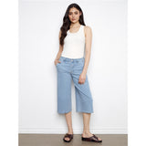 Pantacourt en denim