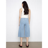 Pantacourt en denim