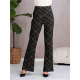 Pantalon à carreaux - Taille : SMALL - Couleur : Noir/Beige