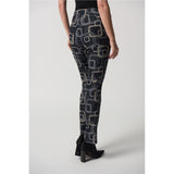 Pantalon à enfiler à imprimé rétro