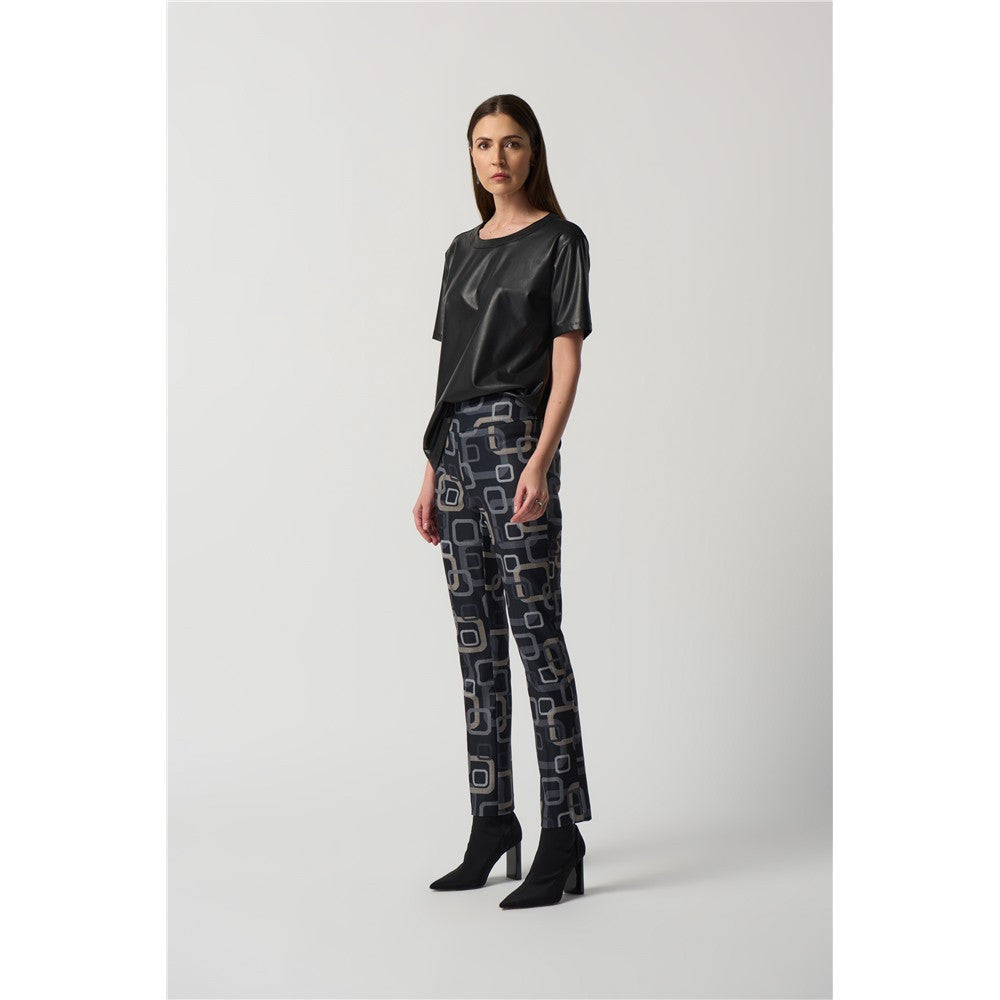 Pantalon à enfiler à imprimé rétro