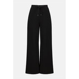 Pantalon à enfiler à jambe large en jersey