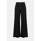 Pantalon à enfiler à jambe large en jersey de scuba