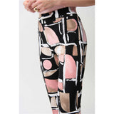 Pantalon à enfiler imprimé abstrait