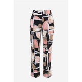 Pantalon à enfiler imprimé abstrait