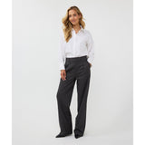 Pantalon à fines rayures