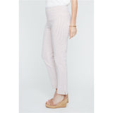 Pantalon à fines rayures verticales