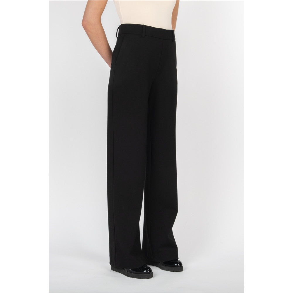 Pantalon à jambe - Taille : SMALL - Couleur : Noir