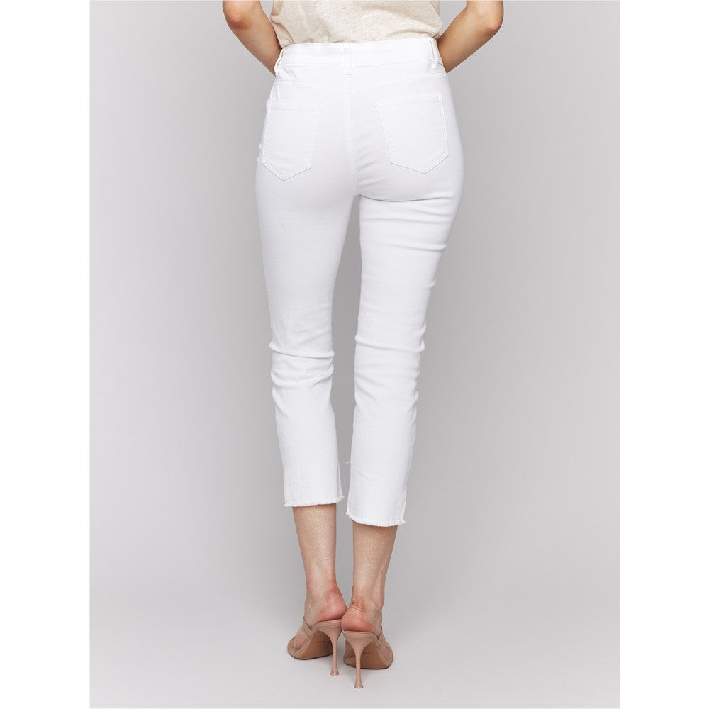 Pantalon ajusté 7/8