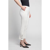 Jennifer | Pantalon aux chevilles - Taille : XXLARGE - Couleur : Blanc Hiver