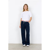 Pantalon avec bande contrastante