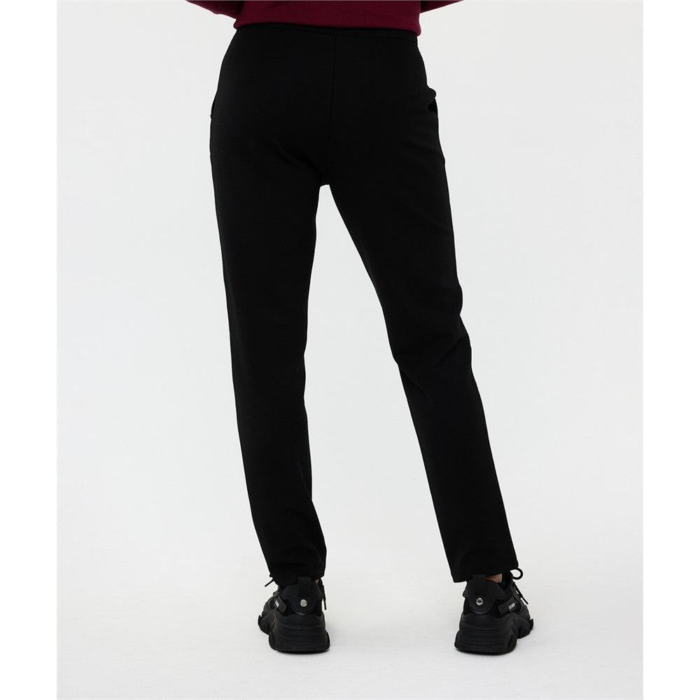 Pantalon avec boutons or