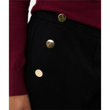 Pantalon avec boutons or