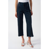 Pantalon avec couture ornée au devant - Taille : 6 - Couleur : Denim bleu  foncé