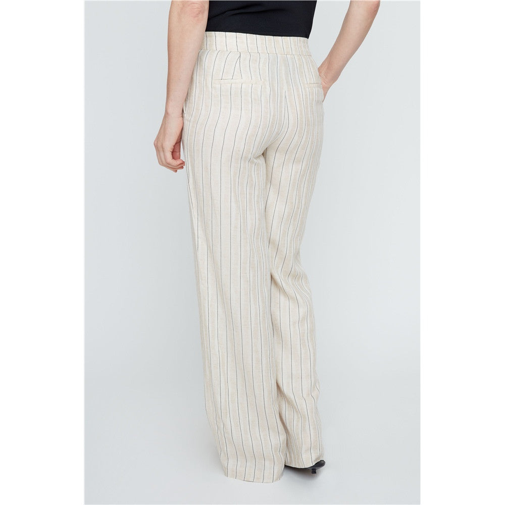 Pantalon avec rayures verticales