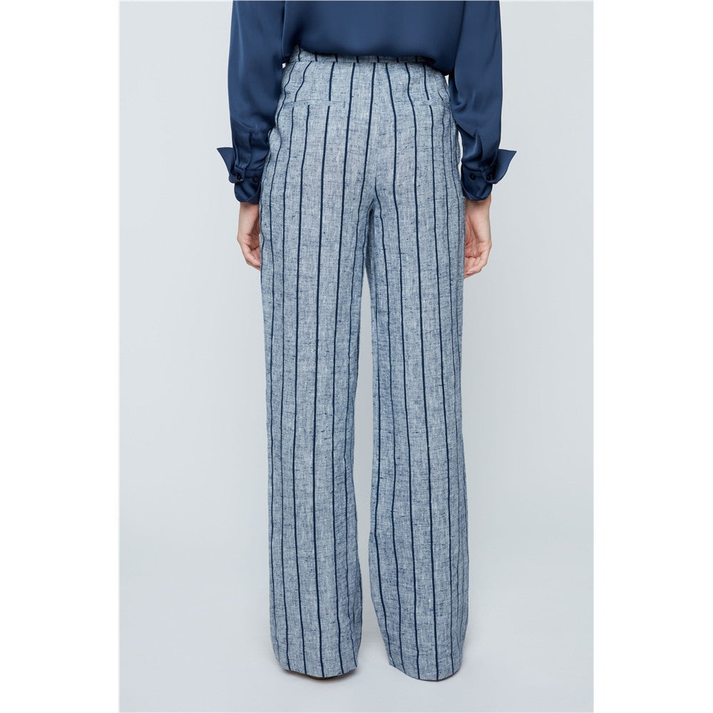 Pantalon avec rayures verticales