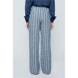 Pantalon avec rayures verticales