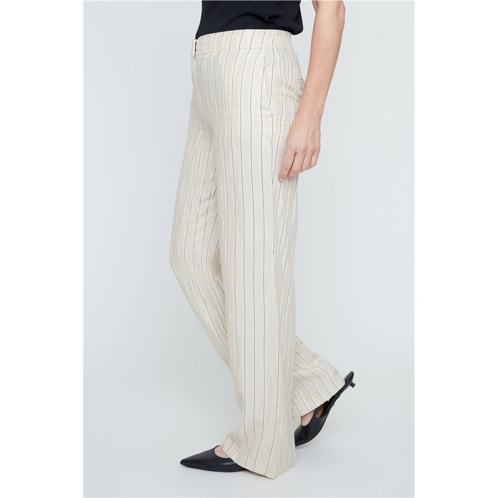 Pantalon avec rayures verticales