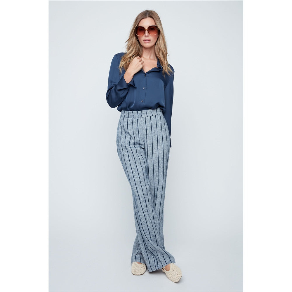 Pantalon avec rayures verticales