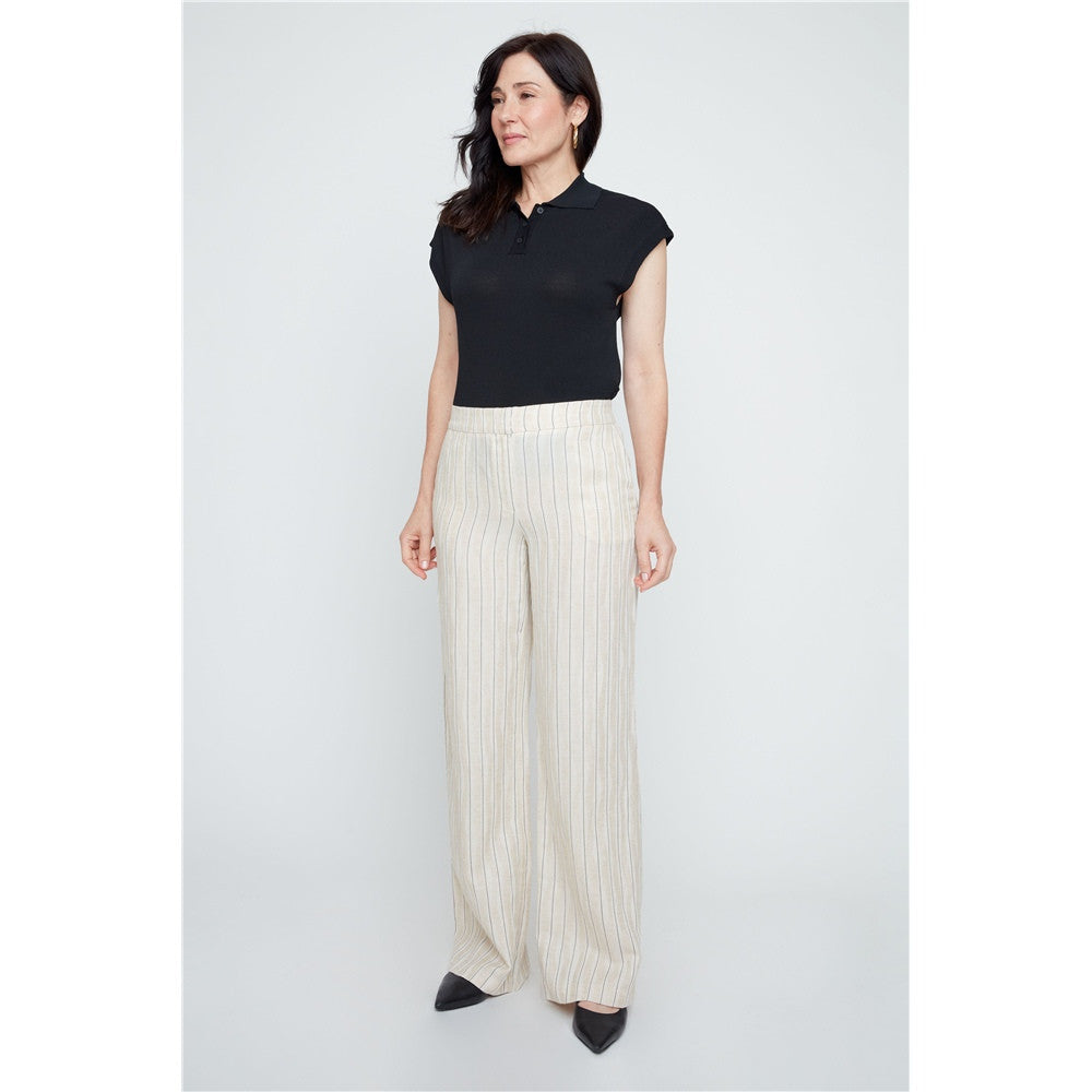 Pantalon avec rayures verticales