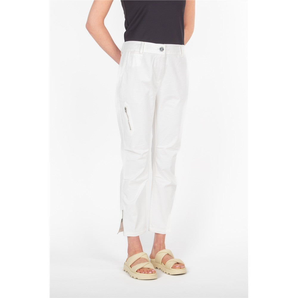 Pantalon cargo à fermeture latérale - Taille : SMALL - Couleur : Naturel