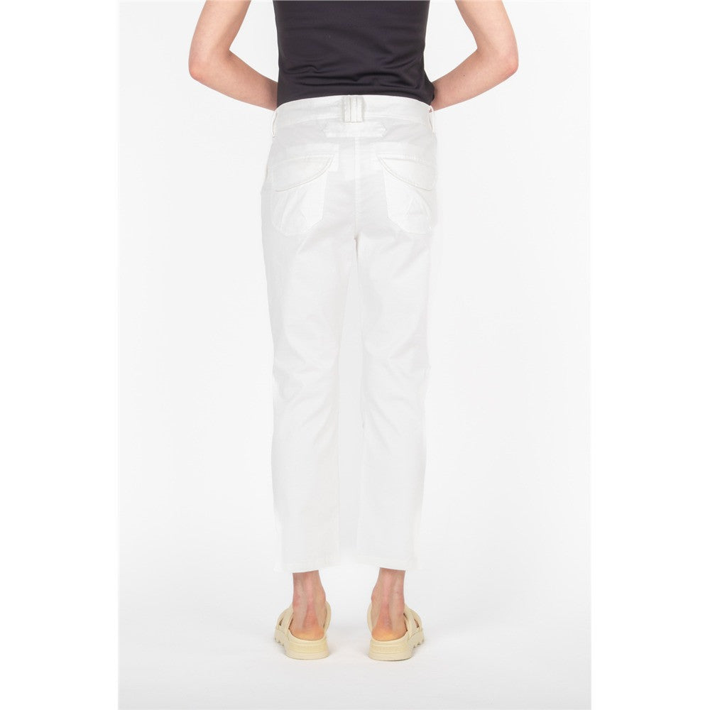 Pantalon cargo à fermeture latérale