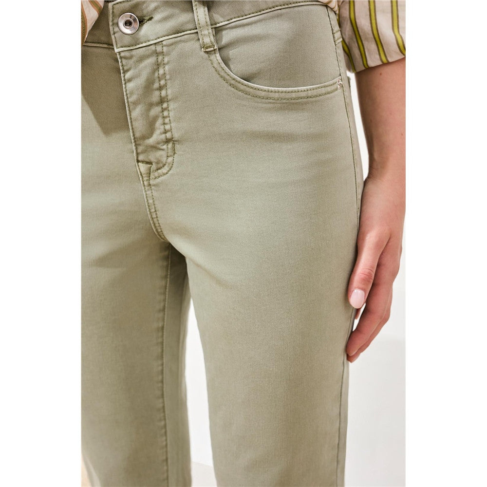 Pantalon cheville avec fermoir