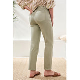 Pantalon cheville avec fermoir