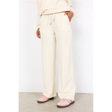 Pantalon confort avec taille élastique - Taille : XSMALL - Couleur : Crème