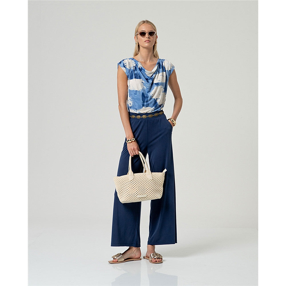 Pantalon coupe large et fluide