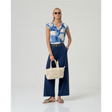Pantalon coupe large et fluide